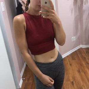 BETSEY JOHNSON sports crop top/sports bra